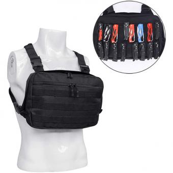 600D Oxford Harness Tactical Chest Pouch Radio Holster Gear Bag 공급자