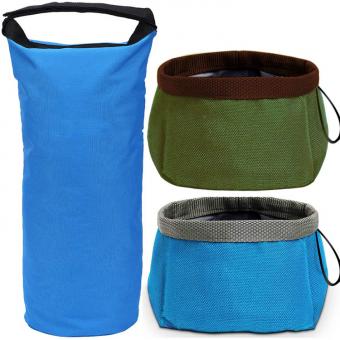 Portable Travel Dog Bowl Kit for Food and Water 공급자