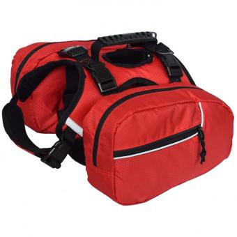 Dog Backpack Hiking Gear Detachable Saddle Bag 공급자