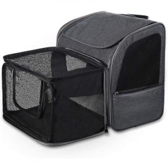 Large Capacity Expandable with Breathable Mesh, Portable Pet Backpack Bag 공급자