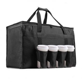 Foldable Lunch Insulated Cooler bag Heated Food Delivery Bag Thermal 공급자