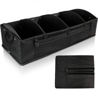 Heavy Duty Durable Car Organizer Collapsible Storage Bag For SUV 공급자