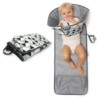 Portable Changing Mat Cushioned Diaper Changing Pad 공급자